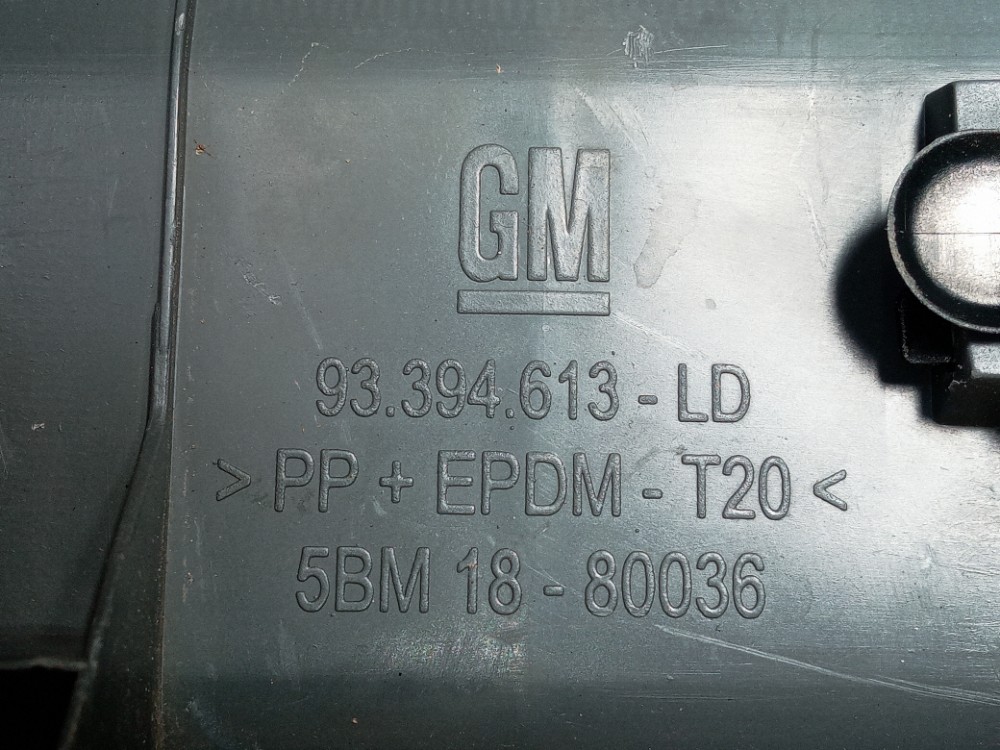Acabamento Soleira Lado Direito Gm Meriva 2003 2012 Original Cinza 6
