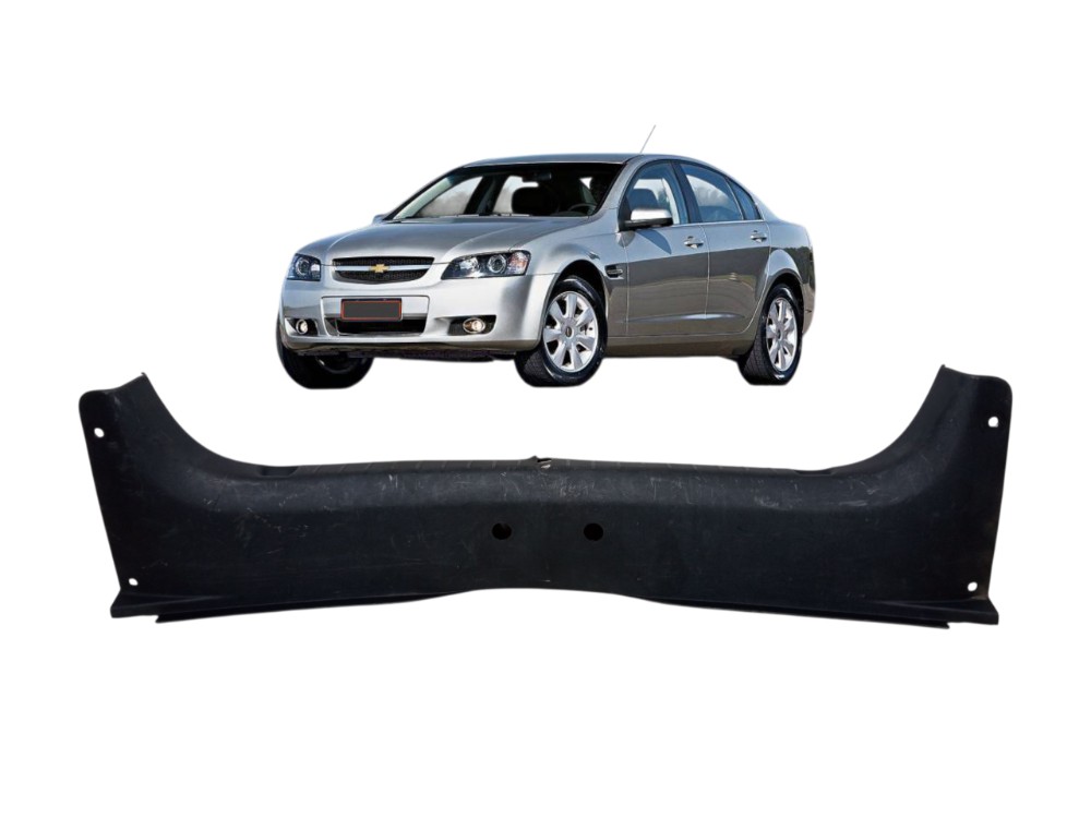 Moldura Acabamento Soleira Porta Malas Gm Omega 2008 3.6 V6 Preto 1