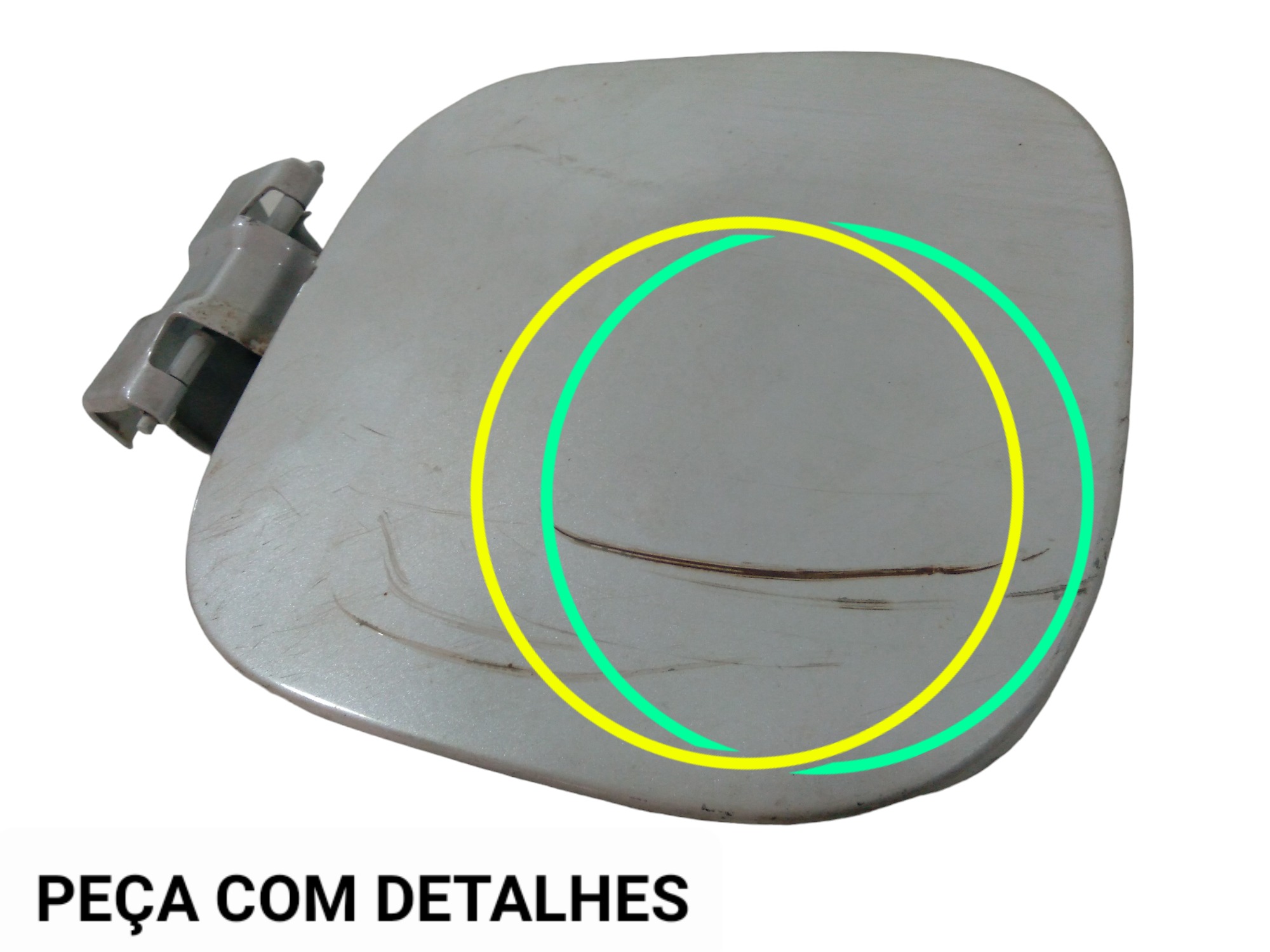 Portinhola Tampa Tanque De Combustivel Outlander 2015 A 2018 Branco 2017 2