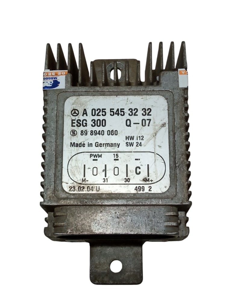 Modulo Resistencia Ventoinha Mercedes Classe A 1999 2005 3