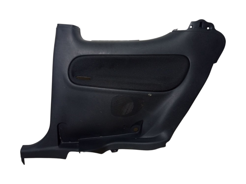Forro Lateral Traseiro Direito Peugeot 206 2002 2006 2 Porta Preto 1