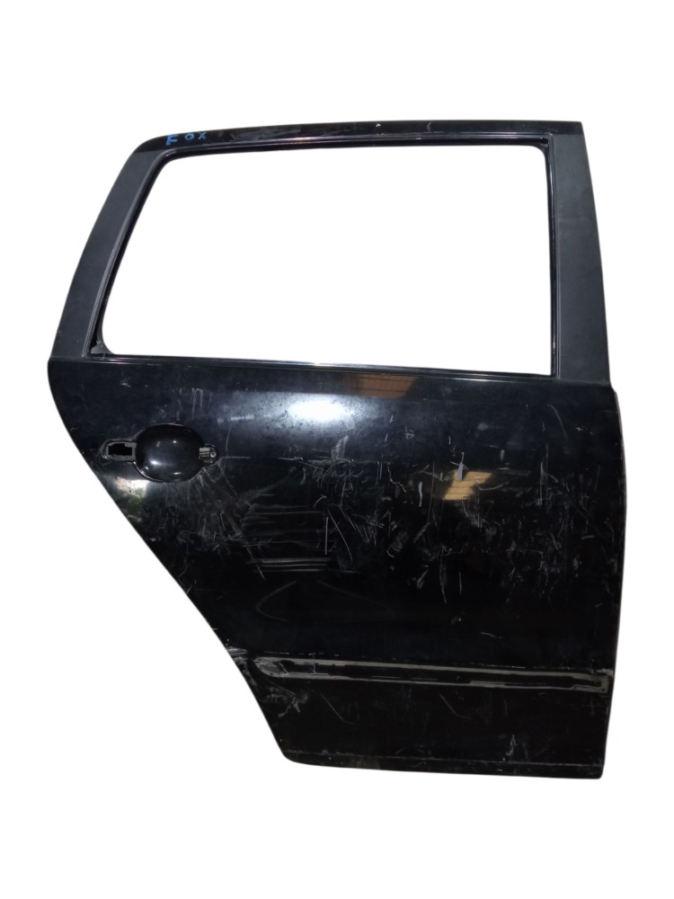 Porta Traseira Direita Volkswagen Fox 2010 2015 Traseira Direito Preto 1