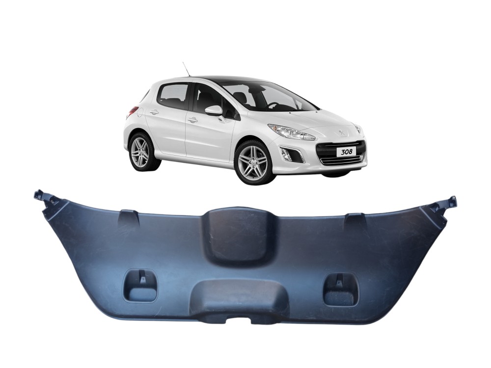 Acabamento Forro Tampa Traseira Peugeot 308 2012 2016 Usado 1