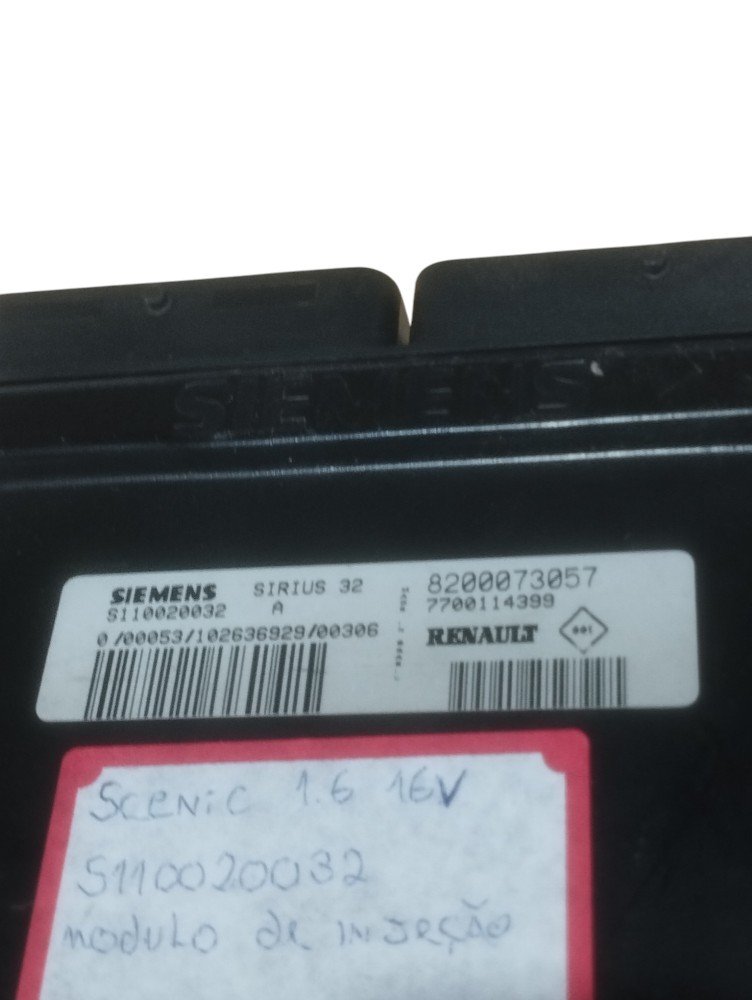 Modulo De Injecao Renault Scenic Clio 2002 2006 Original 4