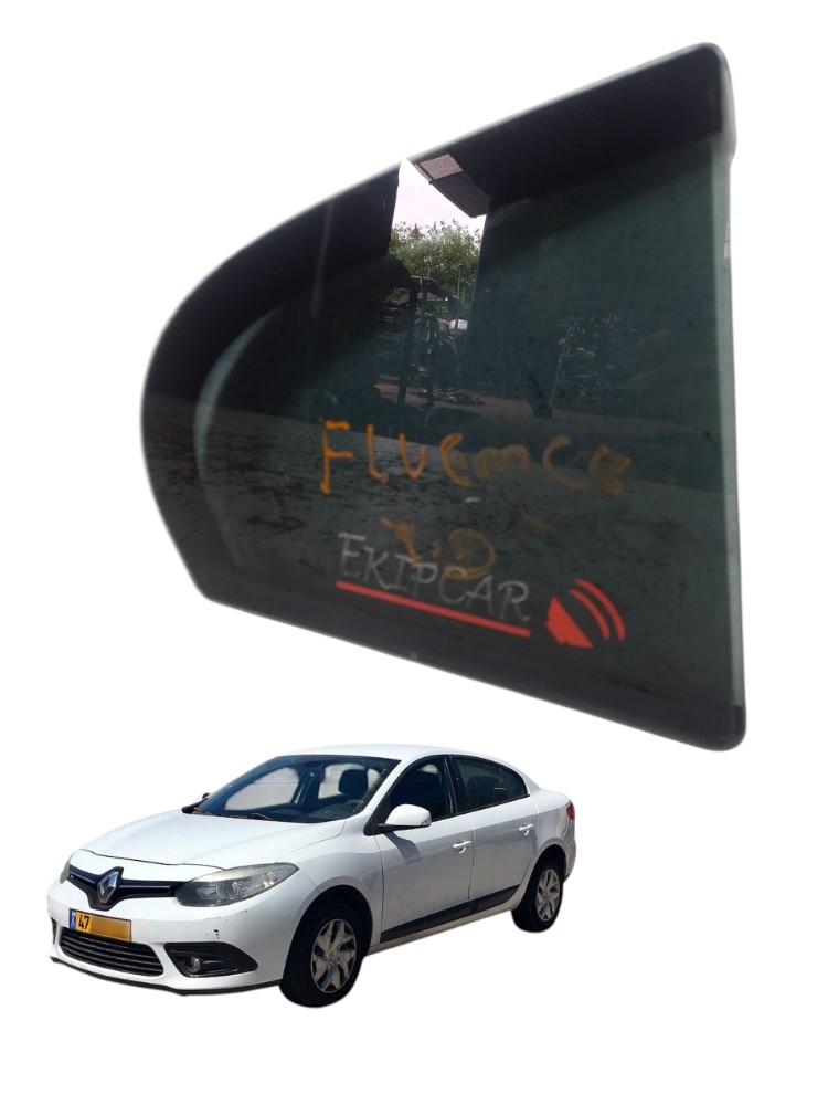 Vidro Fixo Porta Traseira Direita Renault Fluence 2011 2016 1