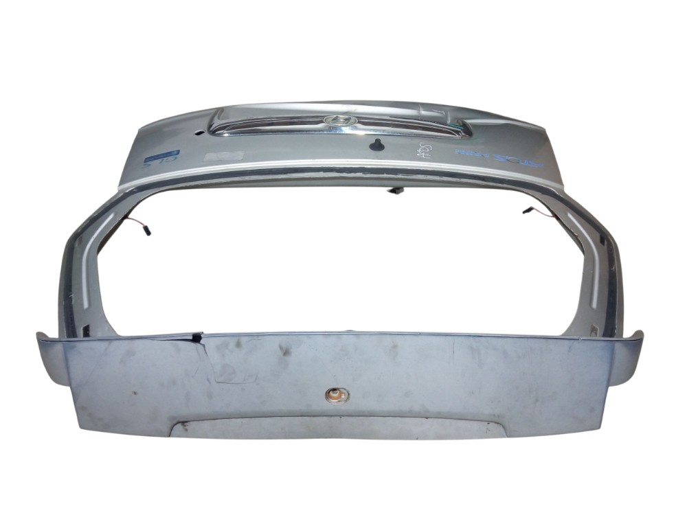 Tampa Traseira Porta Malas Hyundai Atos Prime 2000 2003 Prata 5