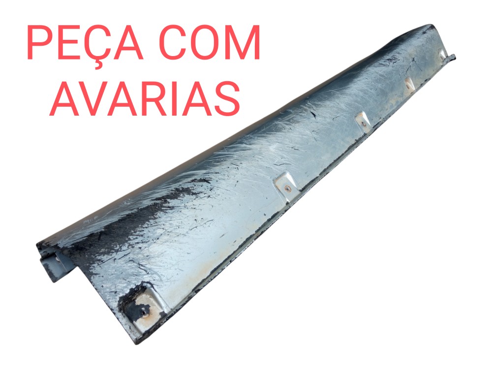 Spoiler Lateral Direito Caixa De Ar Ssangyong Actyon 2010 Prata 2