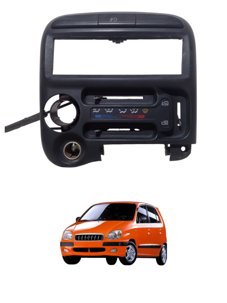 Moldura Comando Ar Condicionado Hyundai Atos Prime 2000 2003 1