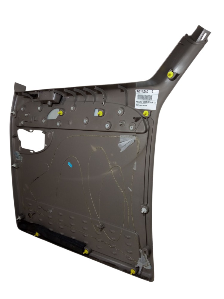 Forro Porta Traseira Esquerda Chrysler Grand Caravan 2003 Cinza 7
