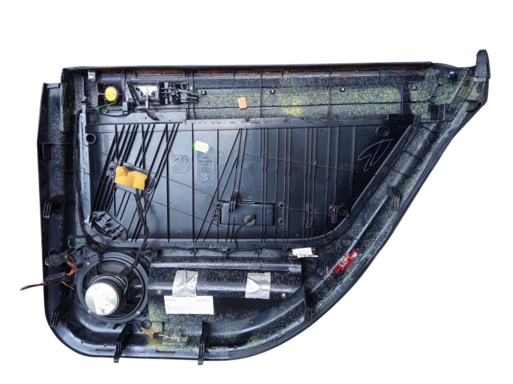 Forro De Porta Traseira Esquerda Audi A6 2001 2006 Original  Preto 4
