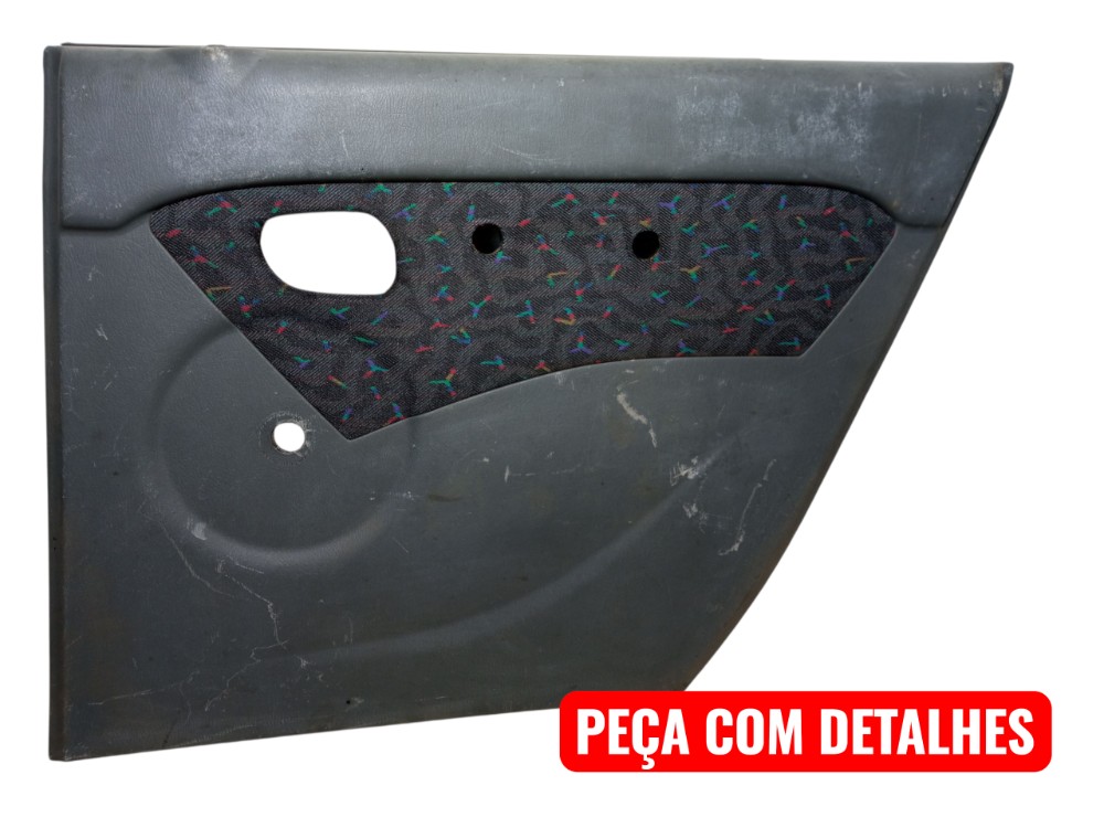 Forro Porta Traseira Direita Hyundai Atos Prime 2000 2003 Cinza 2