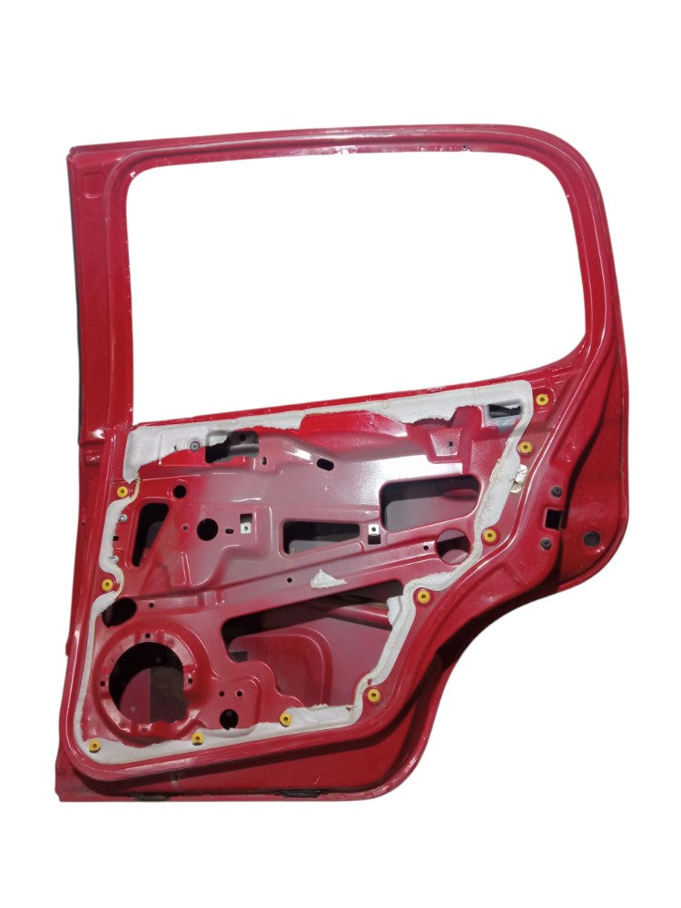 Porta Traseira Direita Fiat Uno Vivace 2012 2016 Traseira Direito Vermelho 5