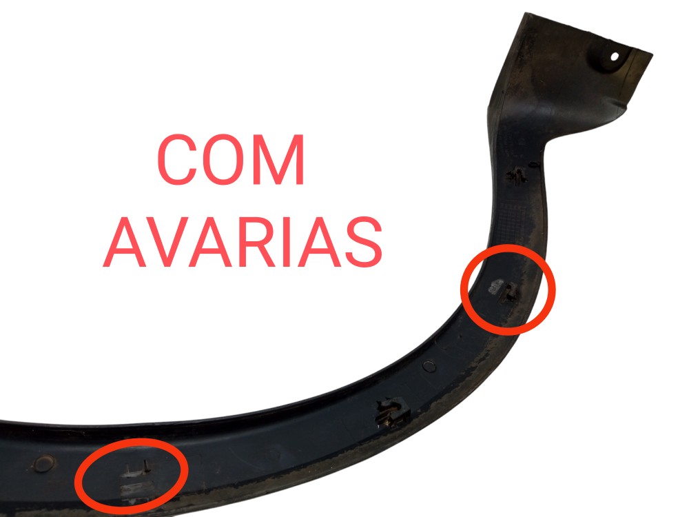 Moldura Paralama Aplique Traseiro Direito Gm Corsa 2002 2012 1 3