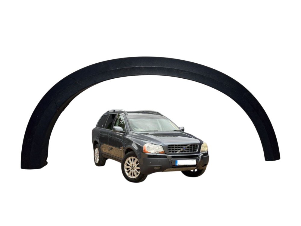 Aplique Paralama Dianteiro Direito Volvo Xc90 2004 2005 T6 Preto 1