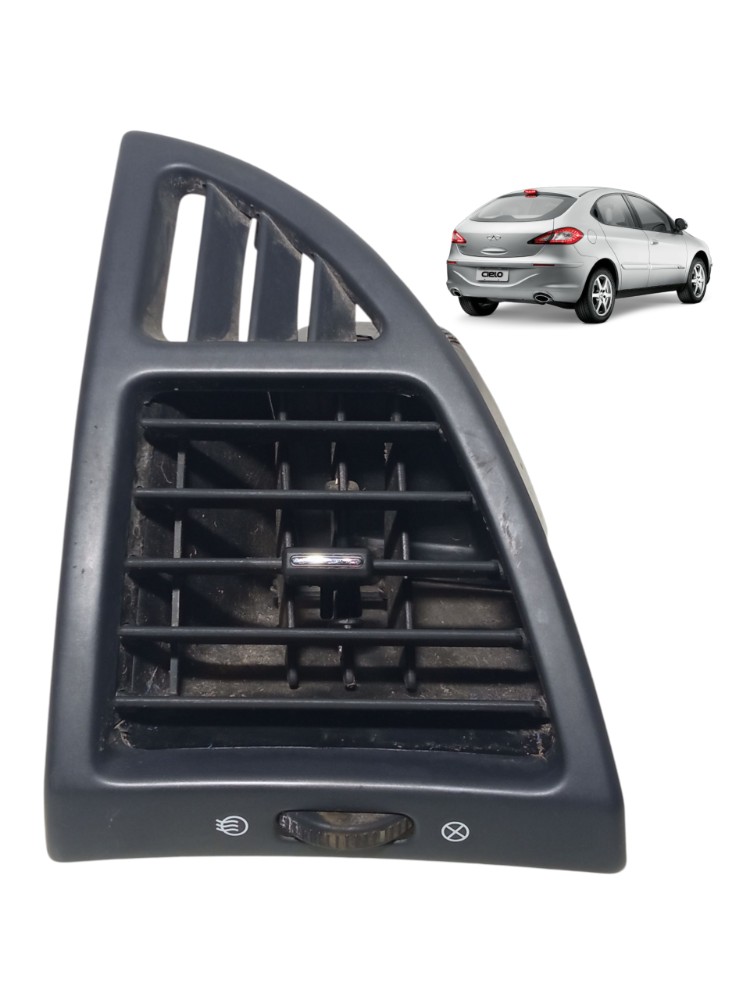 Moldura Difusor Ar Esquerdo Chery Cielo 2010 2012 Original 1