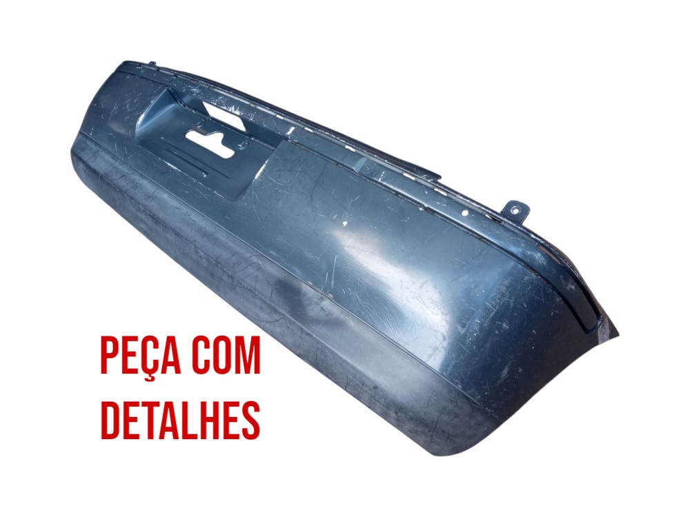 Grade Parachoque Traseiro Vw Gol G3 2000 2004 Original  Preto Fosco 2