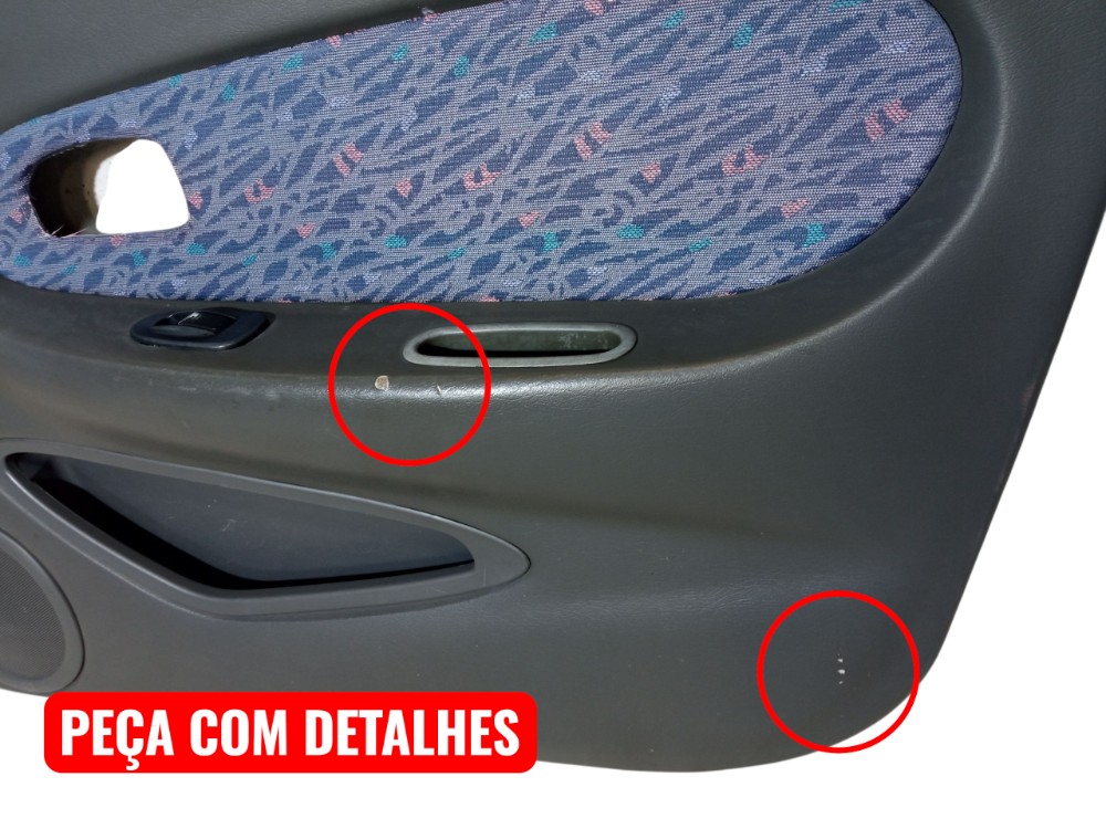 Forro Porta Dianteira Direita Kia Shuma 98 99 2000 1.5 Cinza 2