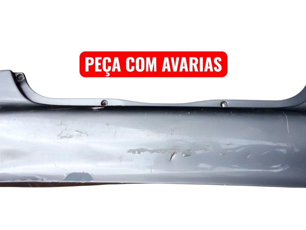 Grade Parachoque Traseiro Mercedes Classe A 99 2005 Original Prata Brilhante 2