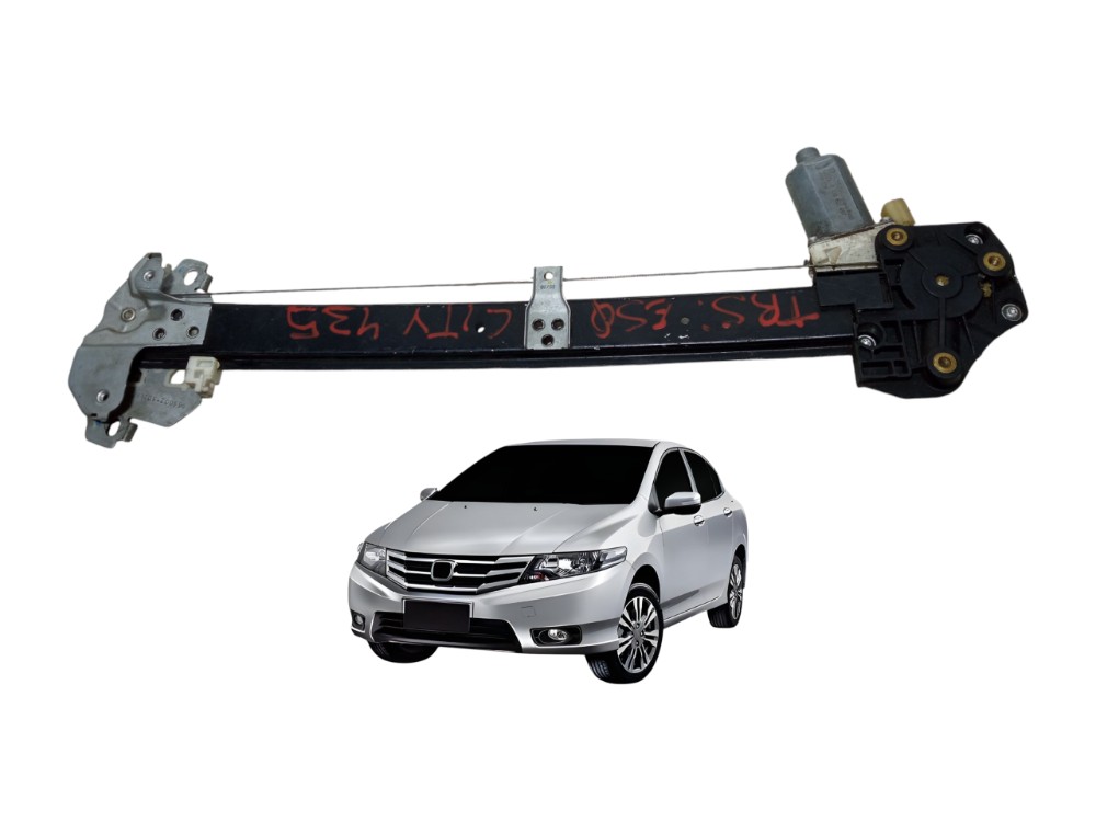 Maquina Vidro Eletrico Traseiro Esquerdo Honda City 2012 1