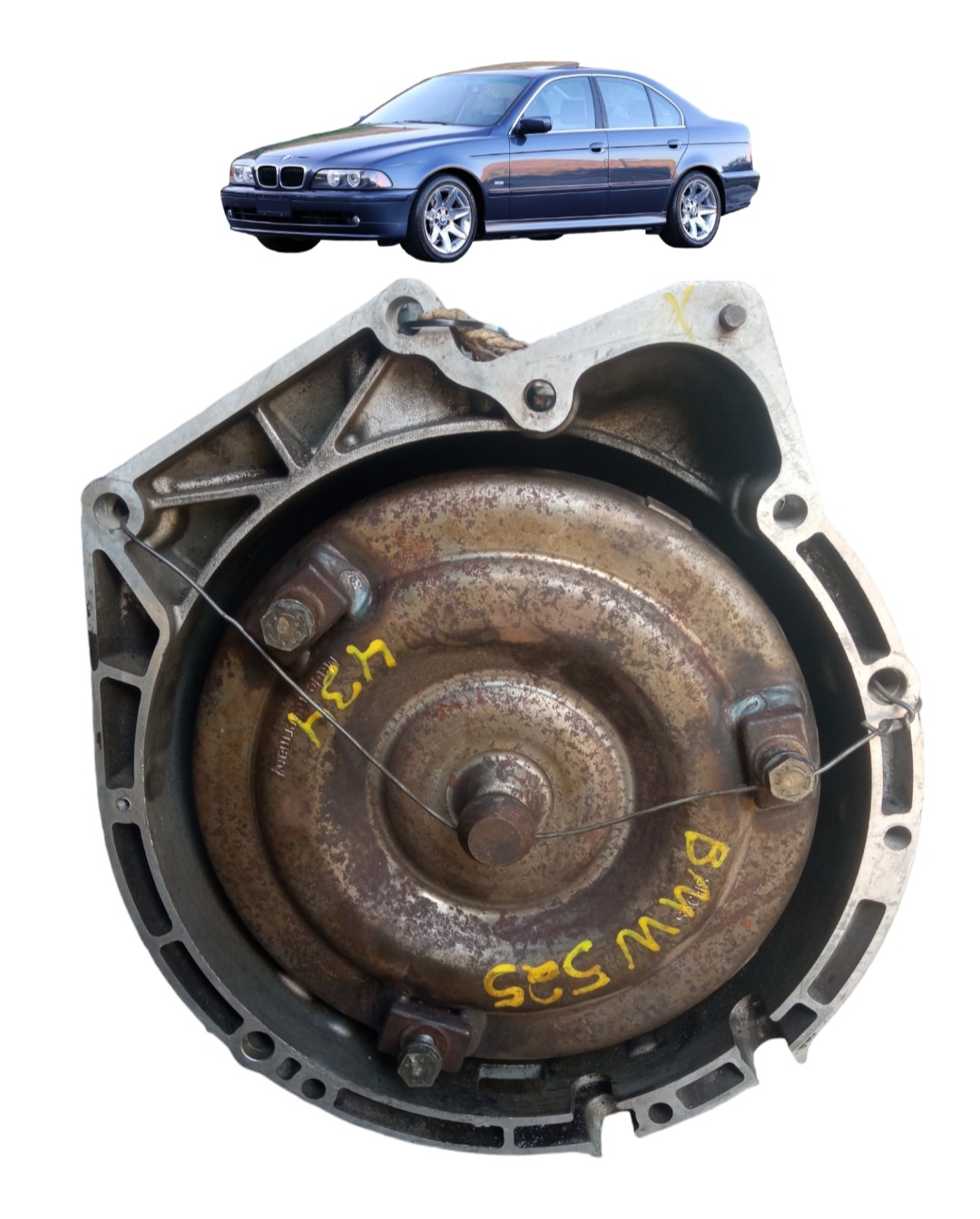 Caixa Marcha Cambio Automatico Bmw 525 2001 2002 2003 Usado 1