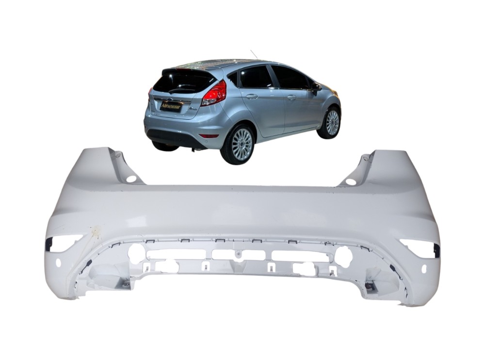 Parachoque Traseiro Ford Fiesta Hatch 2013 2016 1