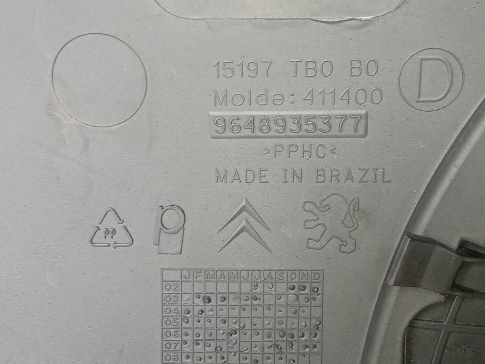 Forro Porta Dianteira Direita Citroen C3 2006 2010 Original  Cinza 6