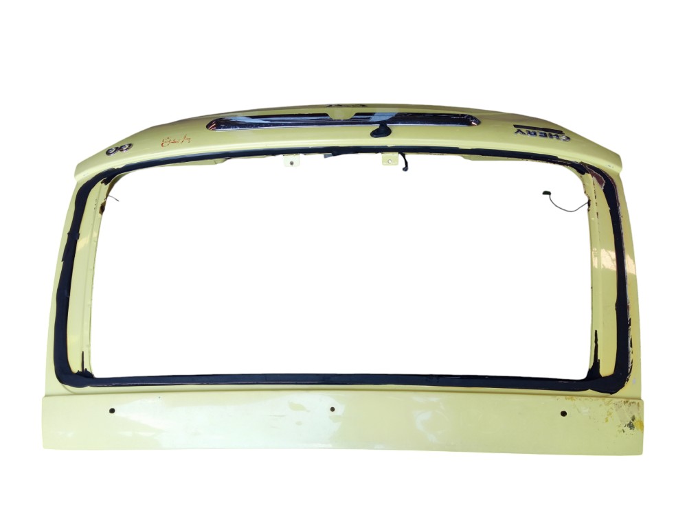 Tampa Traseira Porta Malas Chery Qq 2011 2014 Original Usado Amarelo 3