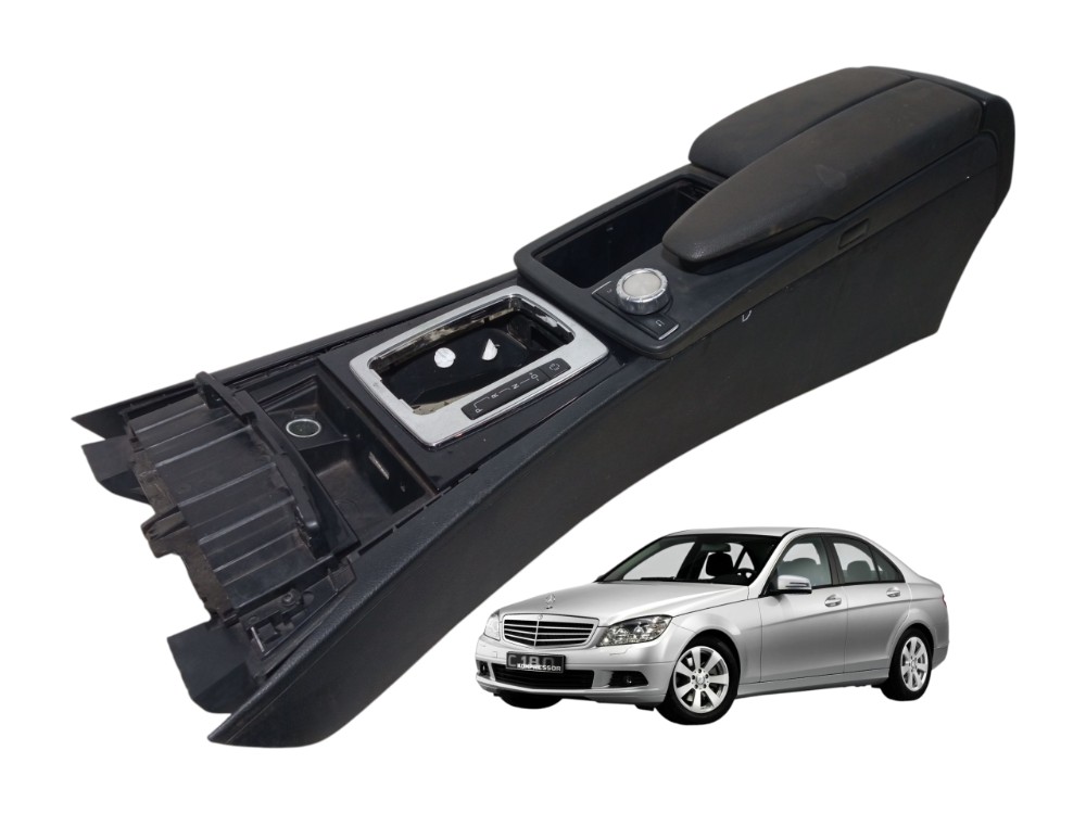 Acabamento Console Central Mercedes C180 C200 2009 2012 1