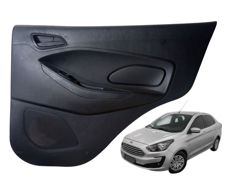 Forro Porta Traseira Direita Ford Ka Sedan 2018 2019 2020 Preto 1