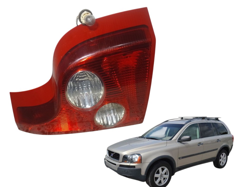 Lanterna Traseira Direita Volvo Xc90 T6 2004 2005 Gasolina Direito/passageiro Vermelho