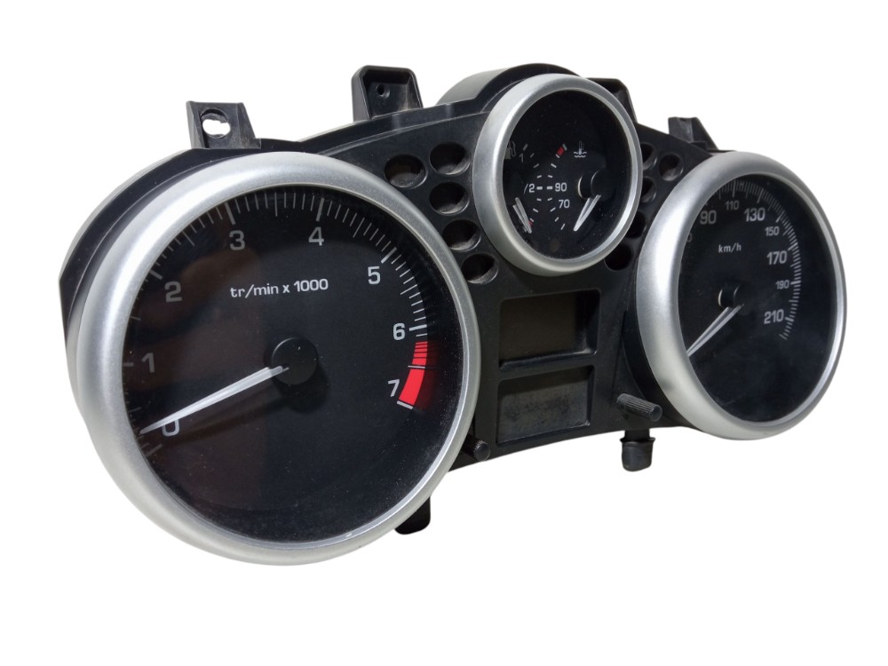Painel Instrumento Peugeot 207 2009 2012 1.4 Manual Original Preto 3
