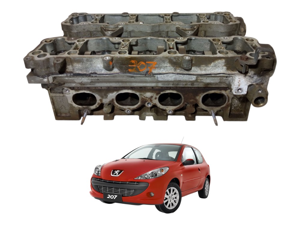 Cabecote Motor Peugeot 207 2009 2012 1.6 16v Citroen C3 1