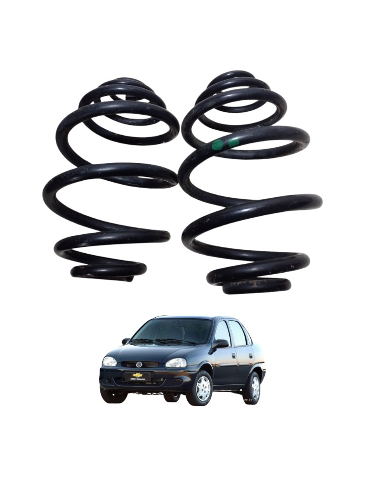Par Mola Traseira Gm Corsa Classic 2006 1.0 8v Flex Usado 1