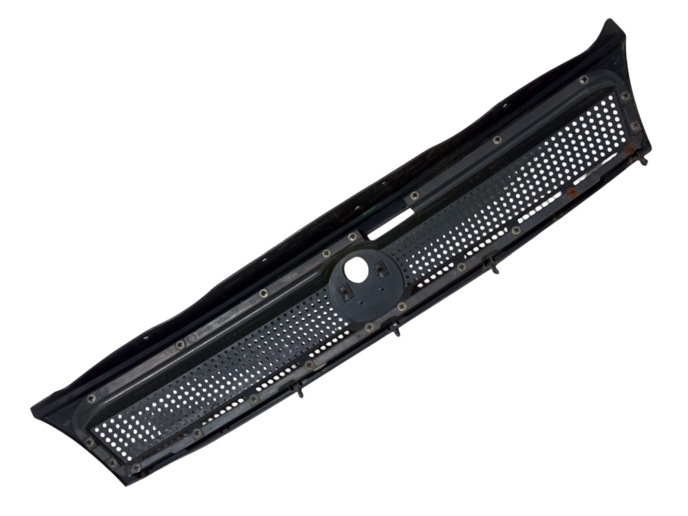 Grade Dianteira Superior Parachoque Fiat Palio 2004 2010  Cinza Fosco 5