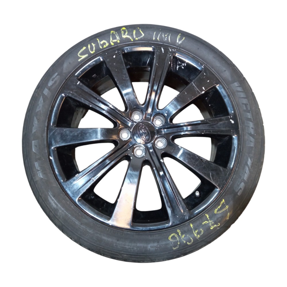 Jogo De Rodas Aro 17 Subaru Impreza 2008 5 Furos Pneu 225/45 Preto 3