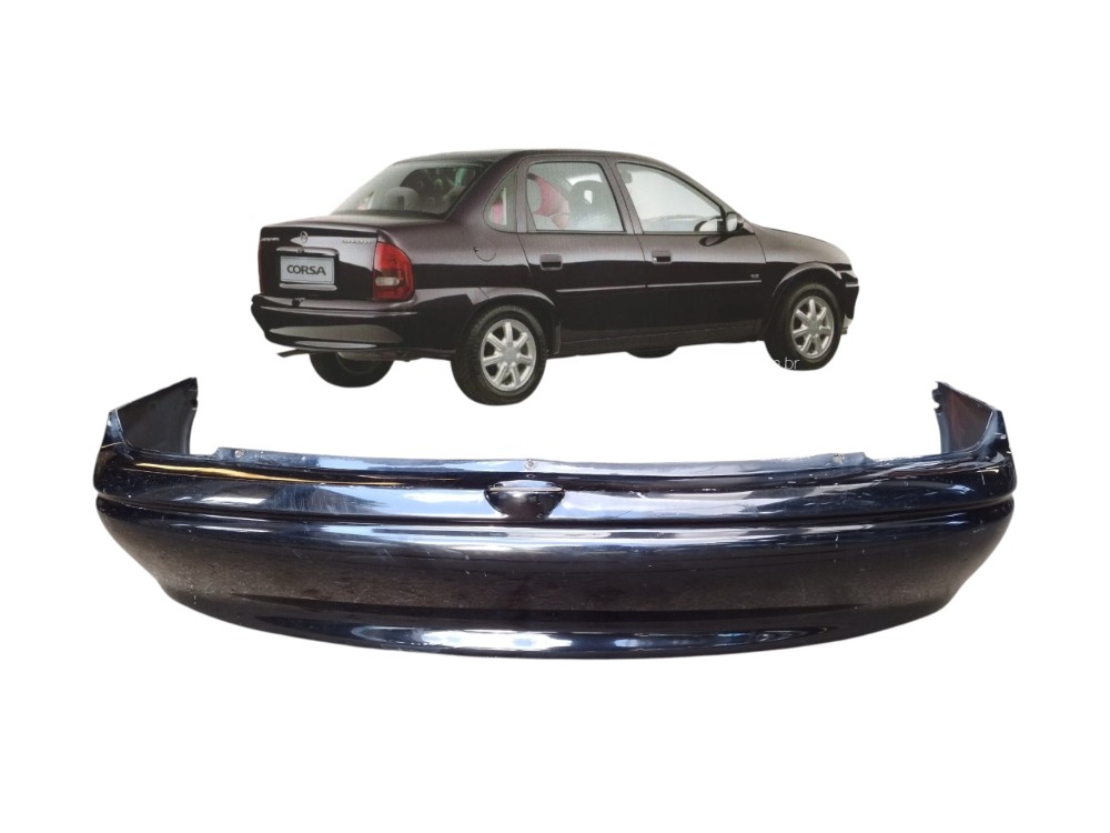 Parachoque Traseiro Gm Corsa Classic 2006 1.0 8v Original 1