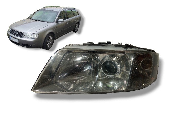 Farol Dianteiro  Esquerdo Audi A6 Variant 2000 2002 Usado 1