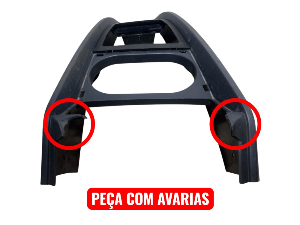 Acabamento Console Central Fiat Palio Siena Fire 2006 2012 2