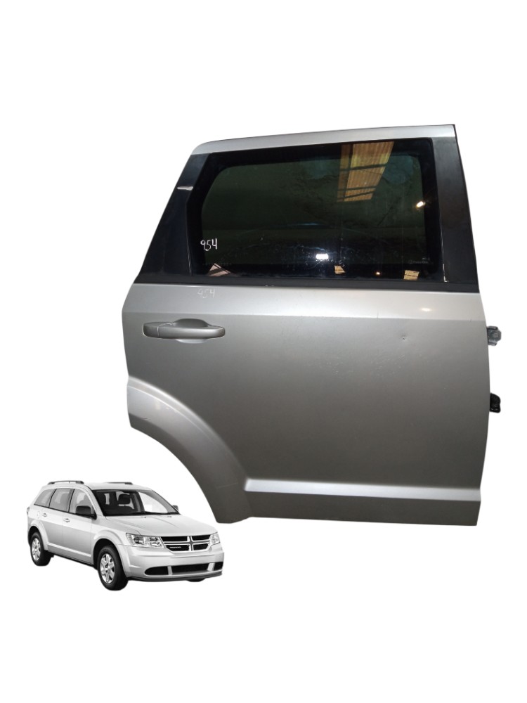 Porta Blindada Traseira Direita Dodge Journey 2009 2014 Traseira Direito Prata 1