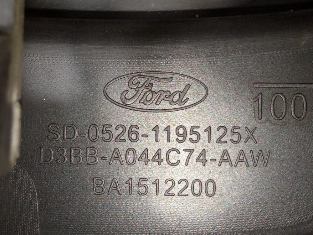 Acabamento Console Central Ford Fiesta 2013 2019 Original 7