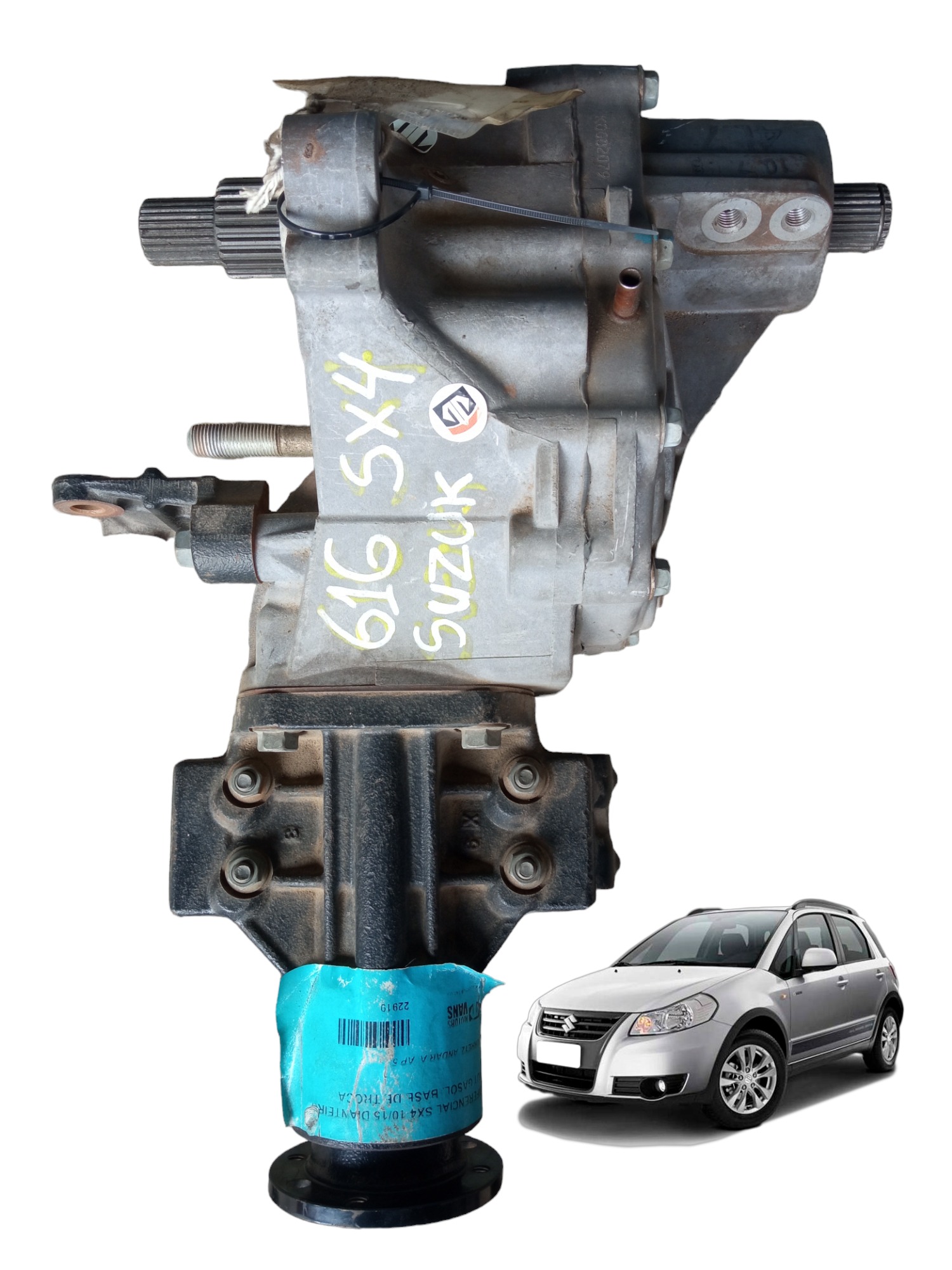 Diferencial Dianteiro Suzuki Sx4 2010 2015 Automatico Usado 1