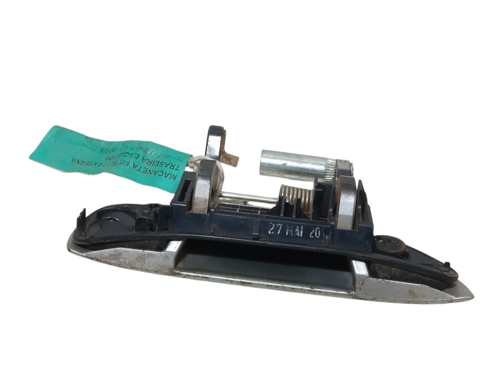 Macaneta Externa Porta Traseira Esquerda Honda Fit 2009 2014 Cinza Traseira 5