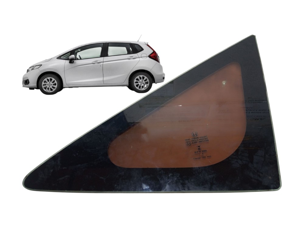 Vidro Fixo Dianteiro Esquerdo Honda Fit 2015 2020 Original 1