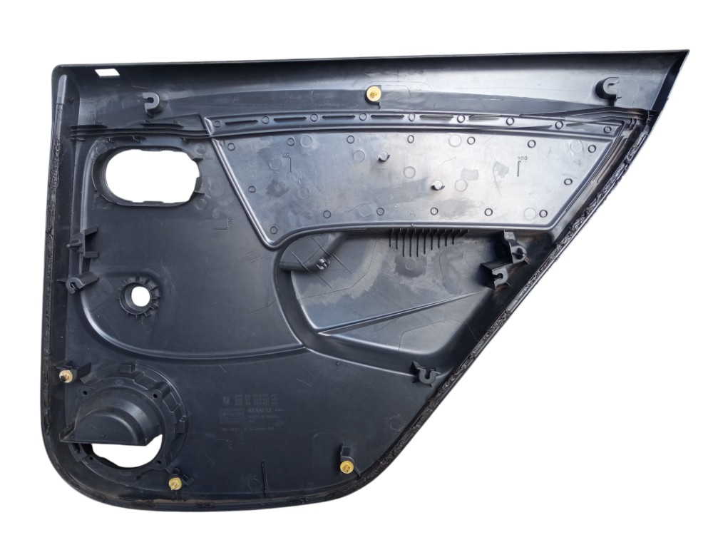Forro De Porta Traseira Esquerda Renault Sandero 2008 2014  Cinza 4