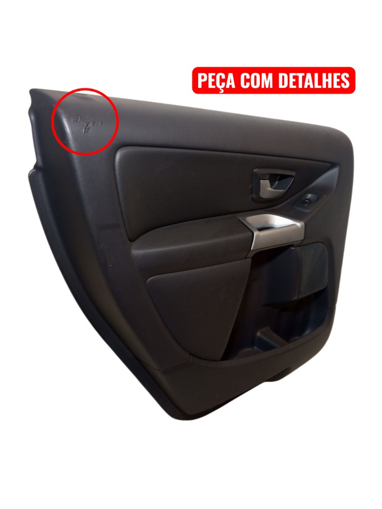 Forro Porta Traseira Esquerda Volvo Xc90 2004 2005 T6 3.0 Preto 2