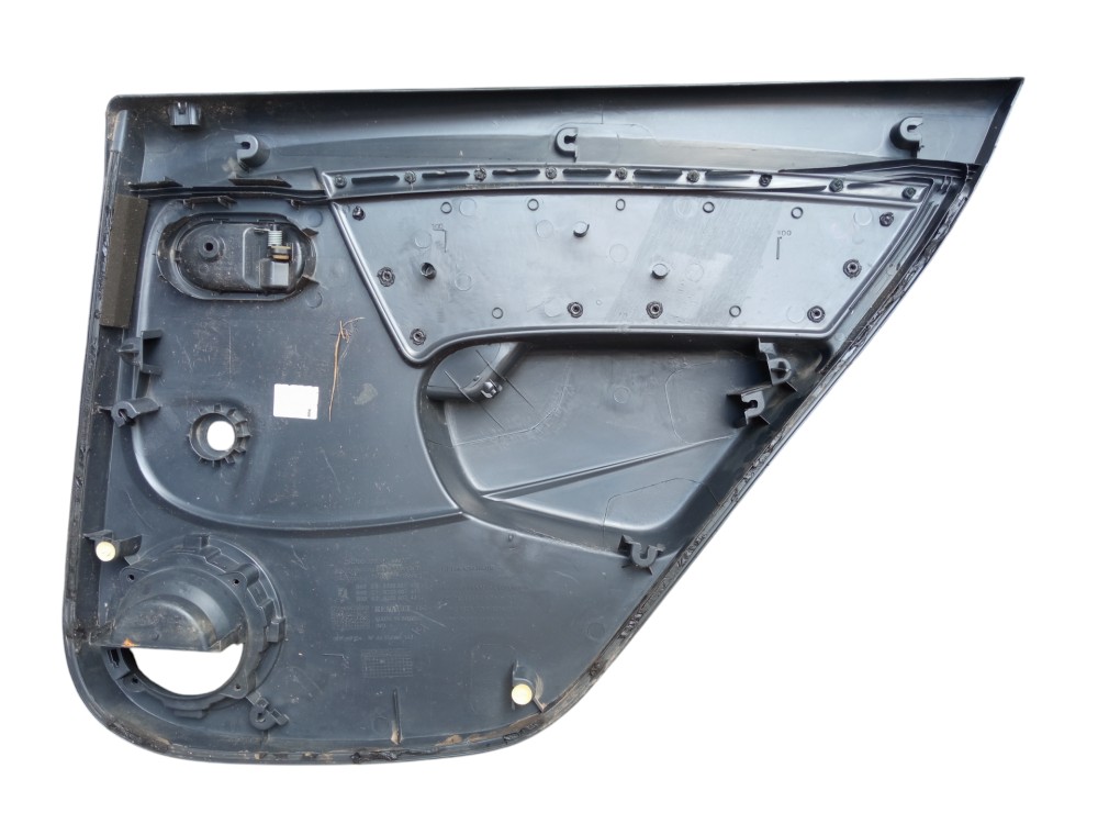 Forro De Porta Traseira Esquerda Renault Sandero 2008 2012  Cinza 4