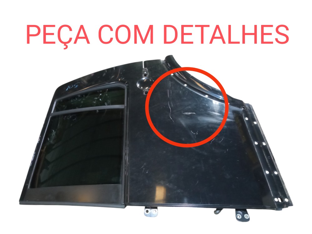 Porta Traseira Esquerda Land Rover Discovery 3 2005 2009  Traseira Esquerdo Preto 2