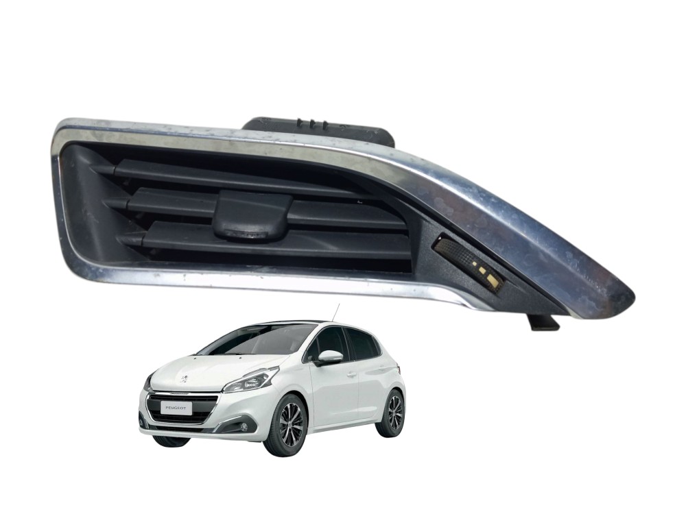 Difusor De Ar Esquerdo Painel Peugeot 208 2016 2019 Original 1