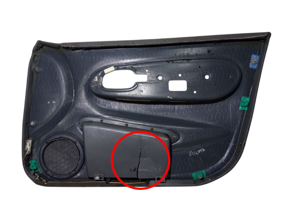 Forro Porta Dianteira Esquerda Kia Shuma 98 99 2000 1.5 Cinza 4