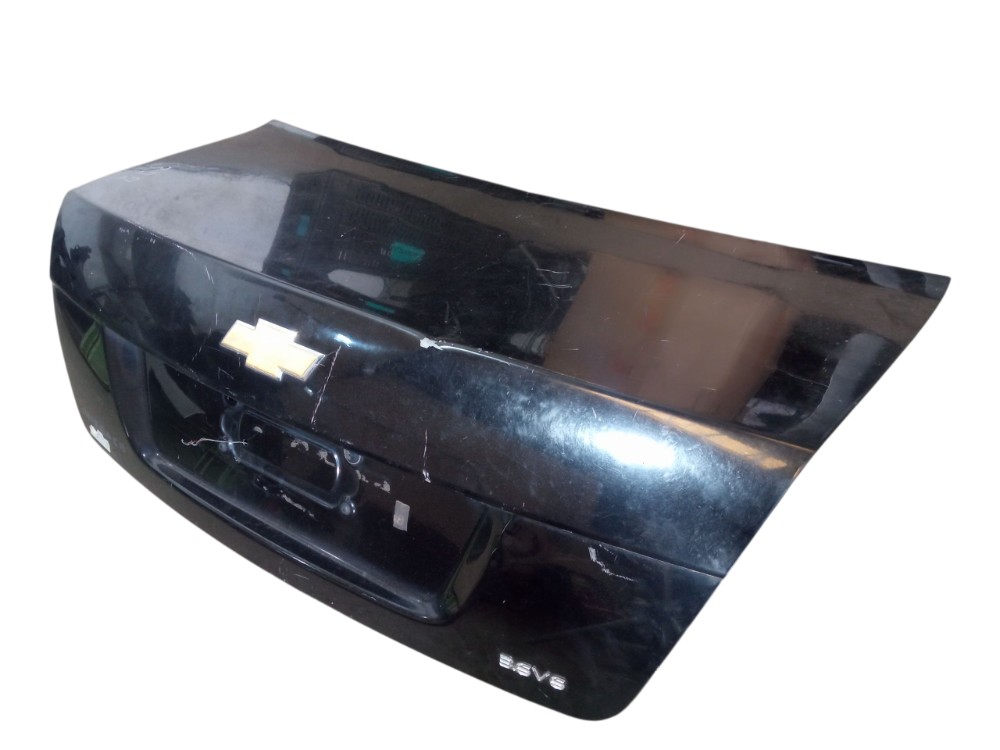Tampa Traseira Porta Malas Chevrolet Omega 2008 2012 Preto 3